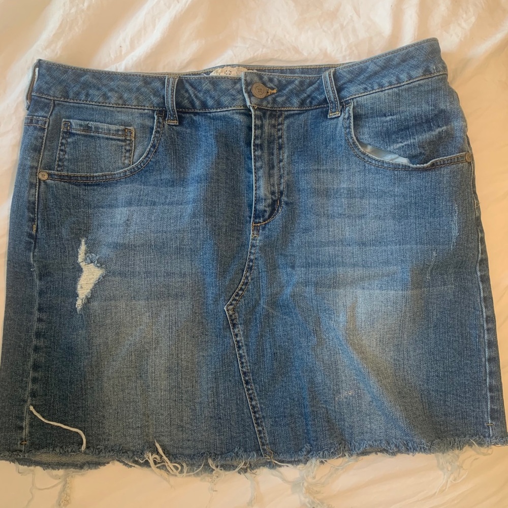 Jean skirt